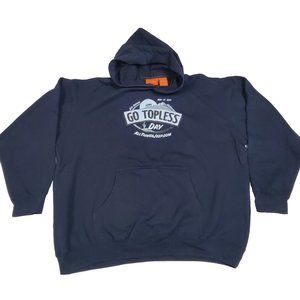 Jeep ''Go Topless Day'' 4th Annual Strap Back Ball Cap - XL Blue Pullover 2011